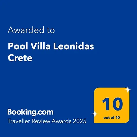 Villa Pool Leonidas Crete Stironas
